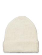 Brushed Beanie Accessories Headwear Beanies White Gina Tricot