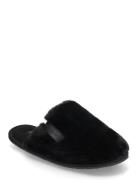 Hotel Slipper Fur After Glow Slippers Hjemmesko Black Calvin Klein