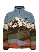 Hafdals Zip Fleece Sport Men Sport Clothing Sport Fleeces & Midlayers Multi/patterned PICTURE ORGANIC CLOTHING