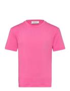 Rkbillie Ss T-Shirt Tops T-Kortærmet Skjorte Pink Rosemunde Kids