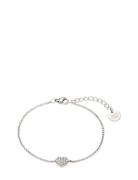 Dawn Crystal Bracelet Clear/Silver Accessories Jewellery Bracelets Chain Bracelets Silver Bud To Rose