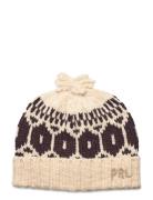 Wool Snowflake Beanie Accessories Headwear Beanies Beige Polo Ralph Lauren