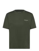 Borg Sport Regular T-Shirt Sport Women Sport Clothing Sports Tops & T-shirts Sport T-Skjorte Khaki Green Björn Borg