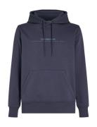 Minimal Logo Hoodie Tops Sweatshirts & Hoodies Hoodies Navy Calvin Klein Jeans