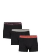 Trunk 3Pk Boxershorts Black Calvin Klein