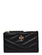 Kira Chevron Zip Card Case Bags Card Holders & Wallets Card Holder Black Tory Burch