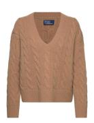 2/15 80-20 W/Cs Rws-Lsl-Plo Tops Knitwear Jumpers Brown Polo Ralph Lauren