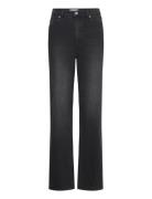 94 High Straight Gita Bottoms Jeans Straight-regular Black ABRAND