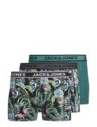 Jacdrew Trunks 3 Pack Sn Jnr Night & Underwear Underwear Underpants Green Jack & J S