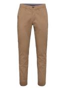 Chino Denton Printed Structure Bottoms Trousers Casual Brown Tommy Hilfiger