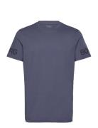 Borg Cotton T-Shirt Sport Men Men Sports Clothes Sport Tops Sport T-Skjorte Navy Björn Borg