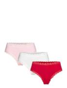 Brief Brazilian Reg Em Lace 3 Lingerie Panties Brazilian Panties Red Lindex