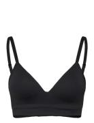 Smooth Padded Bra Lingerie Bras & Tops Soft Bras Bralette Black Organic Basics