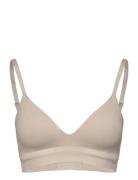 Smooth Padded Bra Lingerie Bras & Tops Soft Bras Bralette Cream Organic Basics