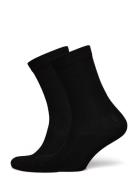 2-Pack Billy Bamboo Socks Lingerie Socks Regular Socks Black Swedish Stockings