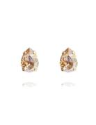 Petite Drop Stud Earring Accessories Jewellery Earrings Studs Gold Caroline Svedbom