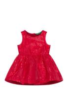 Dress Dresses & Skirts Dresses Partydresses Red United Colors Of Benetton