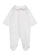 Babydoll-Neck Bodysuit Pyjamas Pyjamas Sie Jumpsuit White Mango