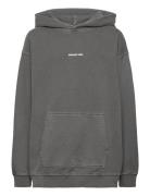 Jcokinetic Dyed Sweat Hood Jnr Tops Sweatshirts & Hoodies Hoodies Grey Jack & J S