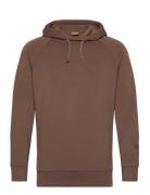 Abel Hood Sweat Tops Sweatshirts & Hoodies Hoodies Brown Mos Mosh Gallery