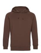 Mmgabel Hood Sweat Tops Sweatshirts & Hoodies Hoodies Brown Mos Mosh Gallery