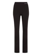 Milano Logo Elastic Leggings Bottoms Leggings Black Calvin Klein Jeans