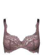 Daisy Non-Padded Underwired Bra Lingerie Bras & Tops Wired Bras Grey Hunkemöller