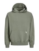 Jcocollective Sweat Hood Noos Tops Sweatshirts & Hoodies Hoodies Green Jack & J S