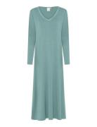 Jacqueline Longsleeved Long Dress Nattøj Blue CCDK Copenhagen