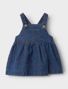 Nbfliva Loose Dnm Skirtall 2001-Es Lil Dresses & Skirts Dresses Baby Dresses Short-sleeved Baby Dresses Blue Lil'Atelier