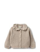 Hennysb Cardigan Tops Knitwear Cardigans Beige Sofie Schnoor Baby And Kids