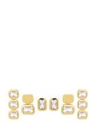 The Bianca Bezel Studs Set- Gold Accessories Jewellery Earrings Studs Gold LUV AJ