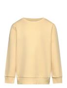 Sweatshirts Solid Basic Tops Sweatshirts & Hoodies Sweatshirts Yellow Lindex