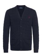 Cable-Knit Cotton Cardigan Tops Knitwear Cardigans Navy Polo Ralph Lauren