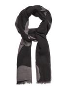 Fiore Juhla Unikko Accessories Scarves Lightweight Scarves Black Marimekko