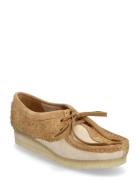 Wallabee. D Loafers Flade Sko Beige Clarks