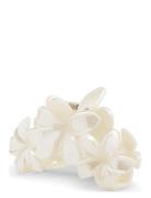 Plumeria 3 Flowers Accessories Hair Accessories Hair Claws Cream SUI AVA