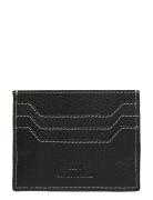 Grained Card Holder Bags Card Holders & Wallets Card Holder Black Becksöndergaard