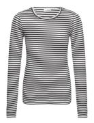 Petriciasy T-Shirt Long Sleeve Tops T-shirts Long-sleeved T-Skjorte Black Sofie Schnoor Young