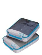 Twin Packing Cubes Bags Travel Accessories Blue Go Travel