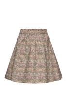Skirt In Liberty Fabric Dresses & Skirts Skirts Short Skirts Green Huttelihut