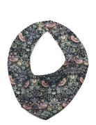 Bib In Liberty Fabric Baby & Maternity Care & Hygiene Dry Bibs Navy Huttelihut