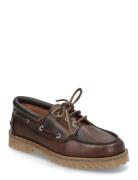 Alvina Shoes Flat Loafers Brown Pavement