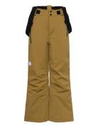 Ski Pants Slim - Af 15.000 Outerwear Snow-ski Clothing Snow-ski Pants Yellow Color Kids