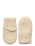 Mittens Alpaca Wool Knit Accessories Gloves & Mittens Mittens Beige Huttelihut