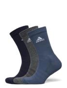 C Spw Crw 3P Lingerie Socks Regular Socks Multi/patterned Adidas Performance