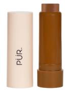 Silky Tint Creamy Multitasking Stick With Peptides Bronzer Solpudder PÜR