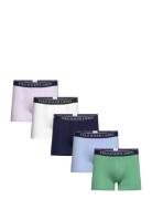 Classic Stretch Cotton Trunk 5-Pack Boxershorts Multi/patterned Polo Ralph Lauren Underwear