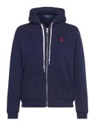 Fleece Full-Zip Hoodie Tops Sweatshirts & Hoodies Hoodies Navy Polo Ralph Lauren