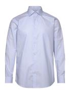 Slhreg-Ethan Shirt Ls Spread Noos Tops Shirts Business Blue Selected Homme